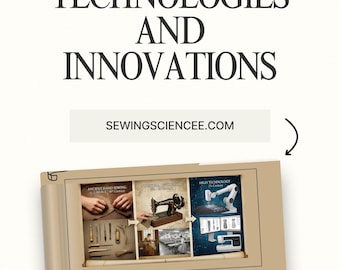Modern Sewing Technology Guide PDF | Industrial Sewing, Smart Fabrics & Automation | eBook Digital Instant Download