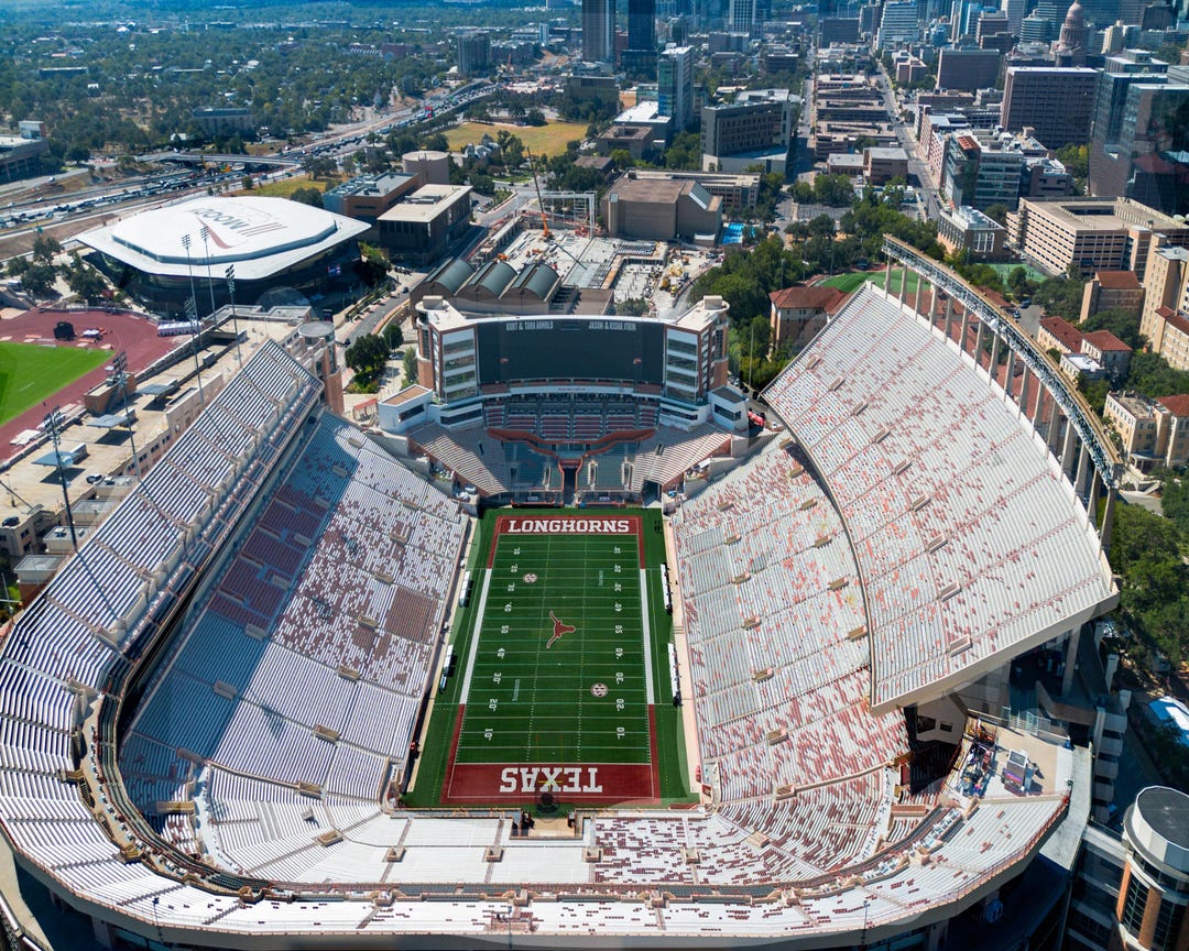 Darrell K Royal - Texas Memorial Stadium, DKR, University of Texas