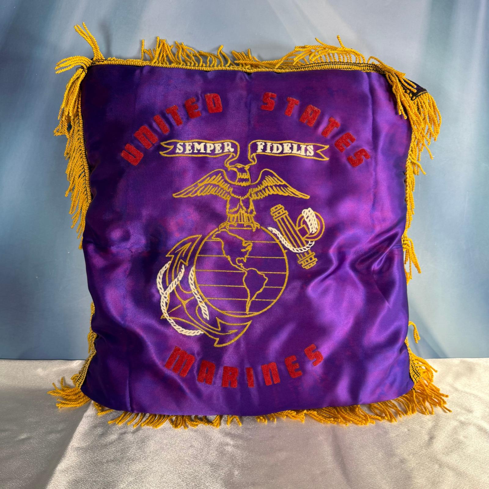 Vintage Military Souvenir Pillow - Etsy