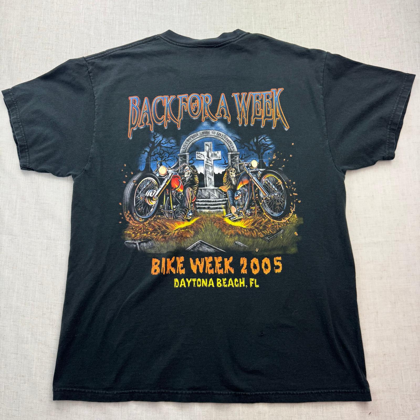 Vintage Daytona Bike Week Tshirt - Etsy