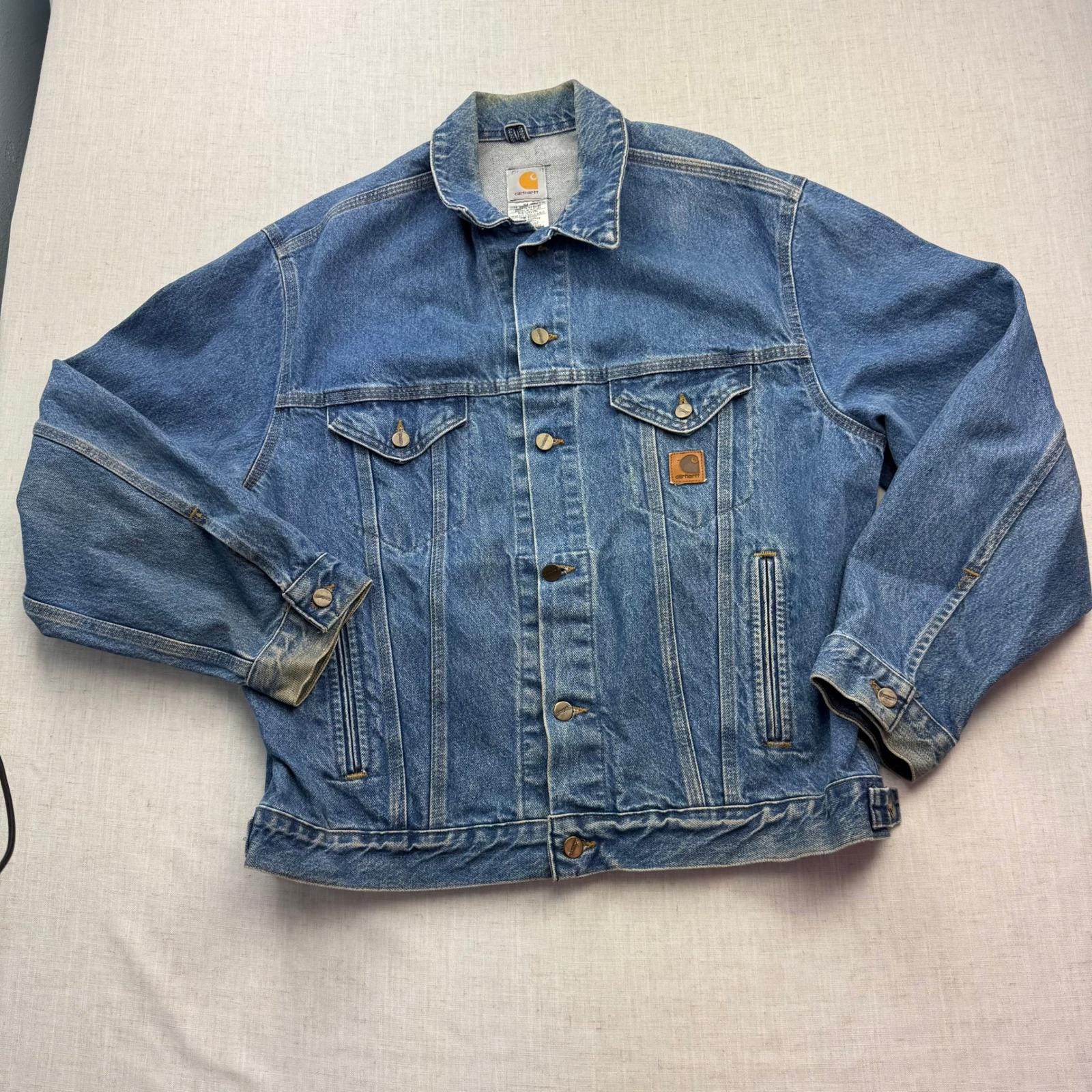 carhartt ジージャン デニムジャケット XL usa製 J12 DST 90's-00's