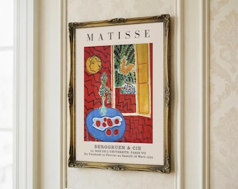 Henri Mattise Print, Ecole de Paris Classic Painting - (Digital Download)