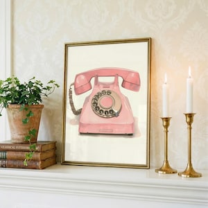 Téléphone Vintage En Forme De Lèvres – Lampe/abat-jour Pop – Décoratif