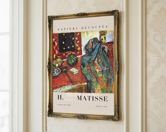 Henri Mattise Print, Ecole de Paris Classic Painting - (Digital Download)