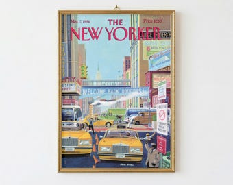 New Yorker Magazine March 1994 Contemporary Print - (Digital Download)
