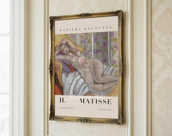 Henri Mattise Print, Ecole de Paris Classic Painting - (Digital Download)