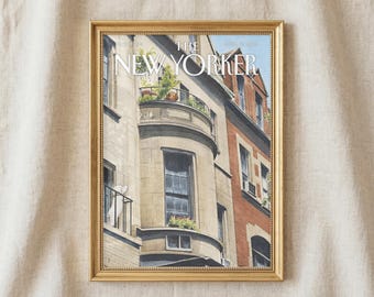 New Yorker Magazine Cover April 2015 Contemporary Poster