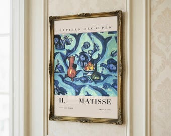 Henri Mattise Print, Ecole de Paris Classic Painting - (Digital Download)