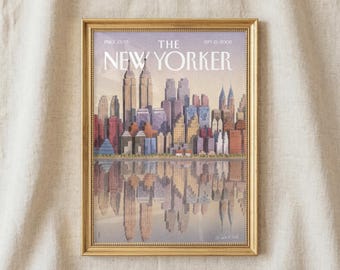 New Yorker Magazine Cover September 2003 Contemporary Poster