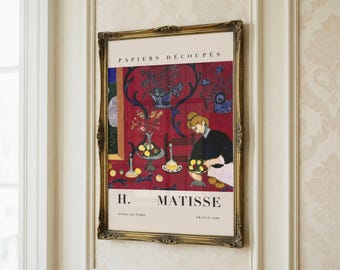 Henri Mattise Print, Ecole de Paris Classic Painting - (Digital Download)