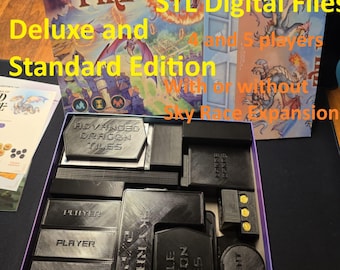 Organizzatore/inserto di espansione Champions of Wind and Fire e Sky Race