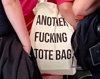 Sac fourre-tout en toile – Sac à provisions réutilisable minimaliste et sarcastique