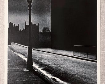 Vintage Bill Brandt Schwarz & Weiß Druck | Doppelseitige Kunstseite, Hayward Gallery 1970