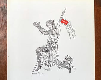 Rzadka ilustracja graficzna Supreme (dwustronna, 2001)