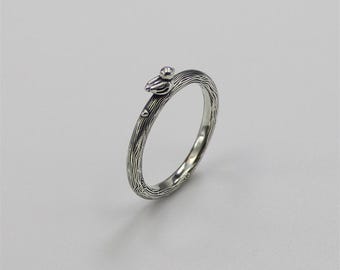 Pandora Silver Spring Bird Ring S925 Ale