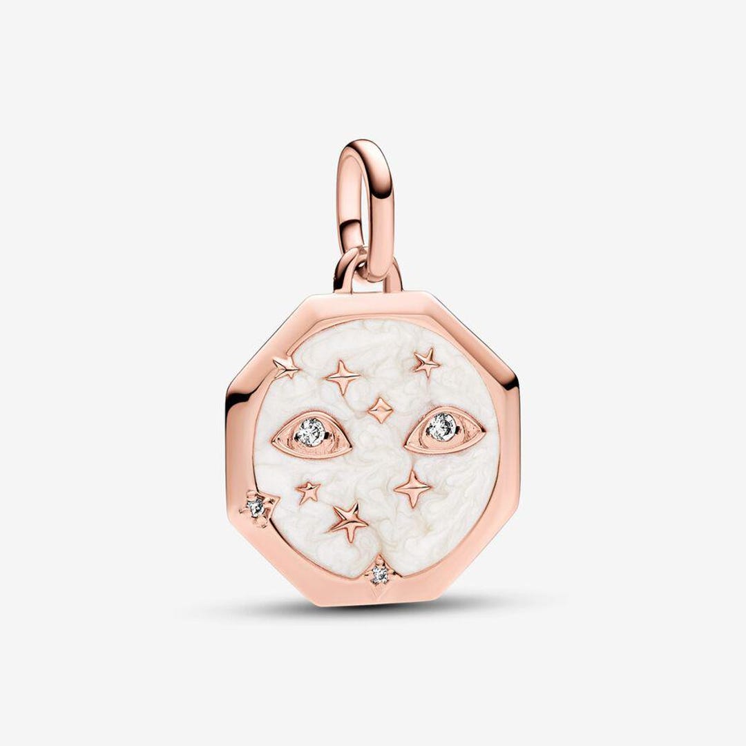 Pandora ME Sparkling Eyes Medallion Charm - Etsy