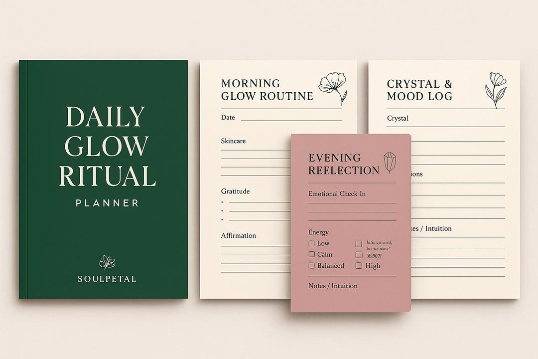 Planner Ritual Daily Glow Ritual Planner - Etsy