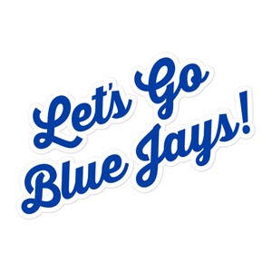 Blue Jays Baseball Sticker - Etsy Canada