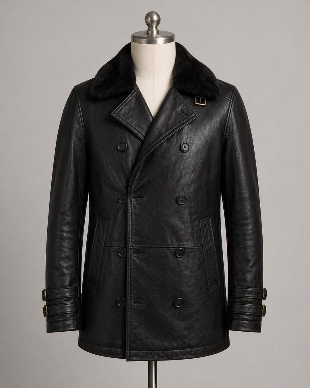 Leon S Kennedy RE9 Jacket, Leon Requiem Black Leather Resident