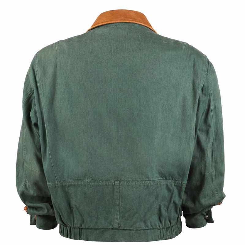Total Recall Jacket | Douglas Quaid Green Cotton Sci-fi Coat - Etsy