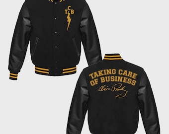 Men's Black Varsity Jacket | Letterman Bomber Jacket | Wool & Leather Sleeve College Jacket | Custom Embroidered Baseball Coat