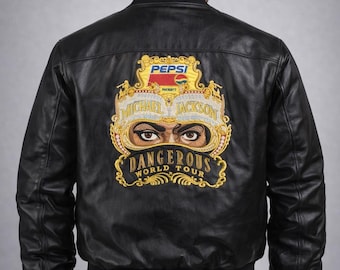MICHAEL JACKSON 1992 1993 Vintage Dangerous King of Pop World Tour