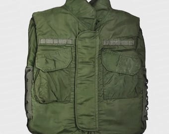 Military Green Tactical Vest | STARS-Style Chris-Inspired Cosplay | Survival Game Outfit | Utility Combat