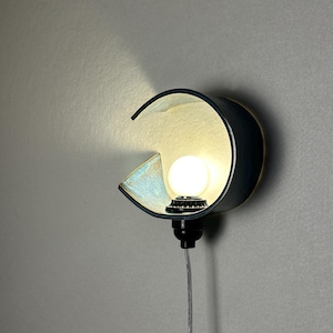 Applique a spina in ceramica blu realizzata a mano, illuminazione ambientale dimmerabile, luce d'accento moderna immagine 15