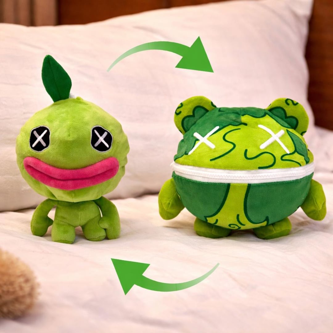 Wrongside Outimals Plush Toy Doll, Poppy Playtime Inspired Plushie