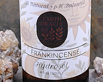 Frankincense Hydrosol, Face Toner, Sensitive Dry Skin, Soothing Breakouts, Floral Water, Aromatherapy Face Rinse