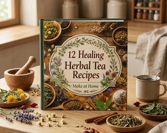 12 recetas de infusiones de hierbas curativas para preparar en casa.