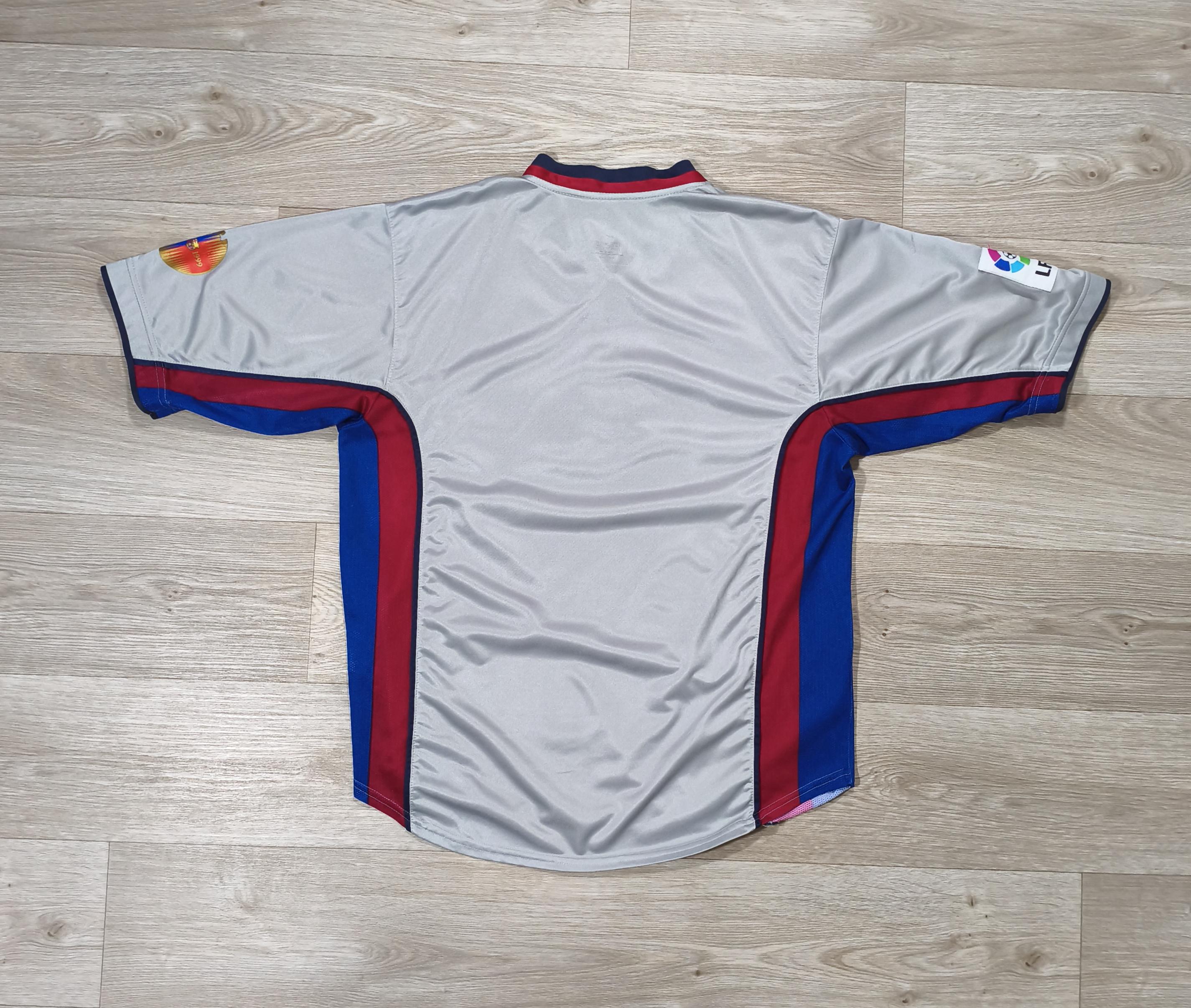 FC Barcelona Nike Centenary 1899-1999 Away Jersey • Silver Gray