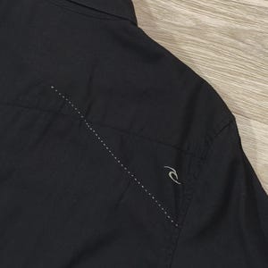 Rip Curl Vintage Y2K linne-bomullsskjorta • Broderad logotyp surfkläder • Skater streetwear • Unisex lös passform • Osorterad gammal kollektion bild 8
