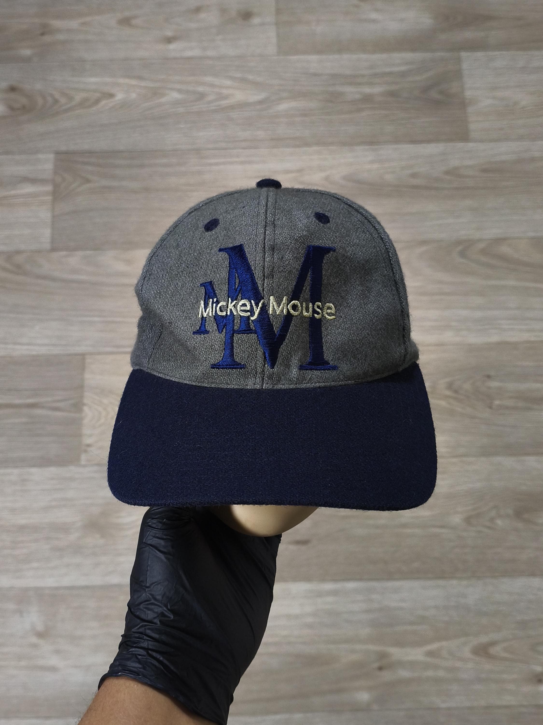 Rare 1990s Disneyland Paris Mickey Mouse Cap • Made in Taiwan