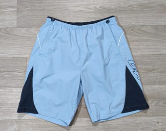 Vintage Lotto Blue Swim Boardshorts 90s Y2K • Nylon Mesh • Sportwear • Aesthetics Surfwear • Streetwear • Colorblock • Elastic Waist • Unisex