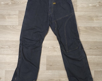 G-star RAW Concept Elwood Vintage Y2K Techwear Utility Baggy Denim