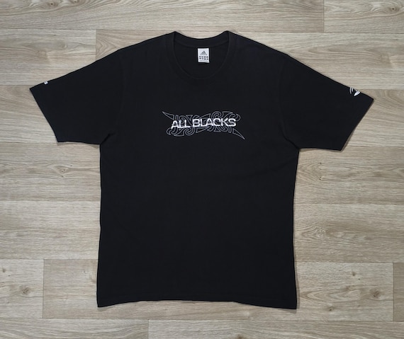Adidas All Blacks Vintage T-shirt 2007 • Rugby Collector Tee