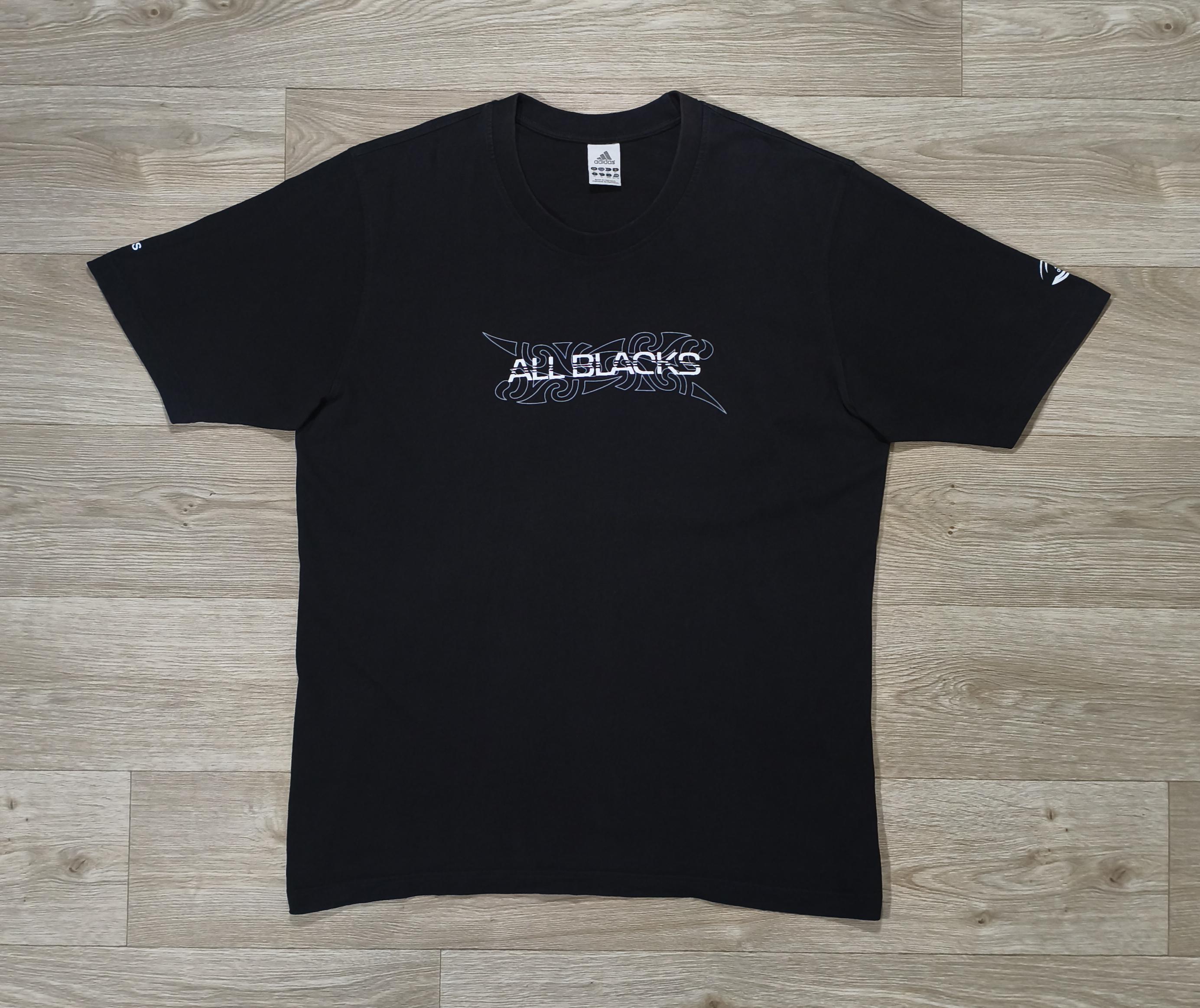 Adidas All Blacks Vintage T-shirt 2007 • Rugby Collector Tee