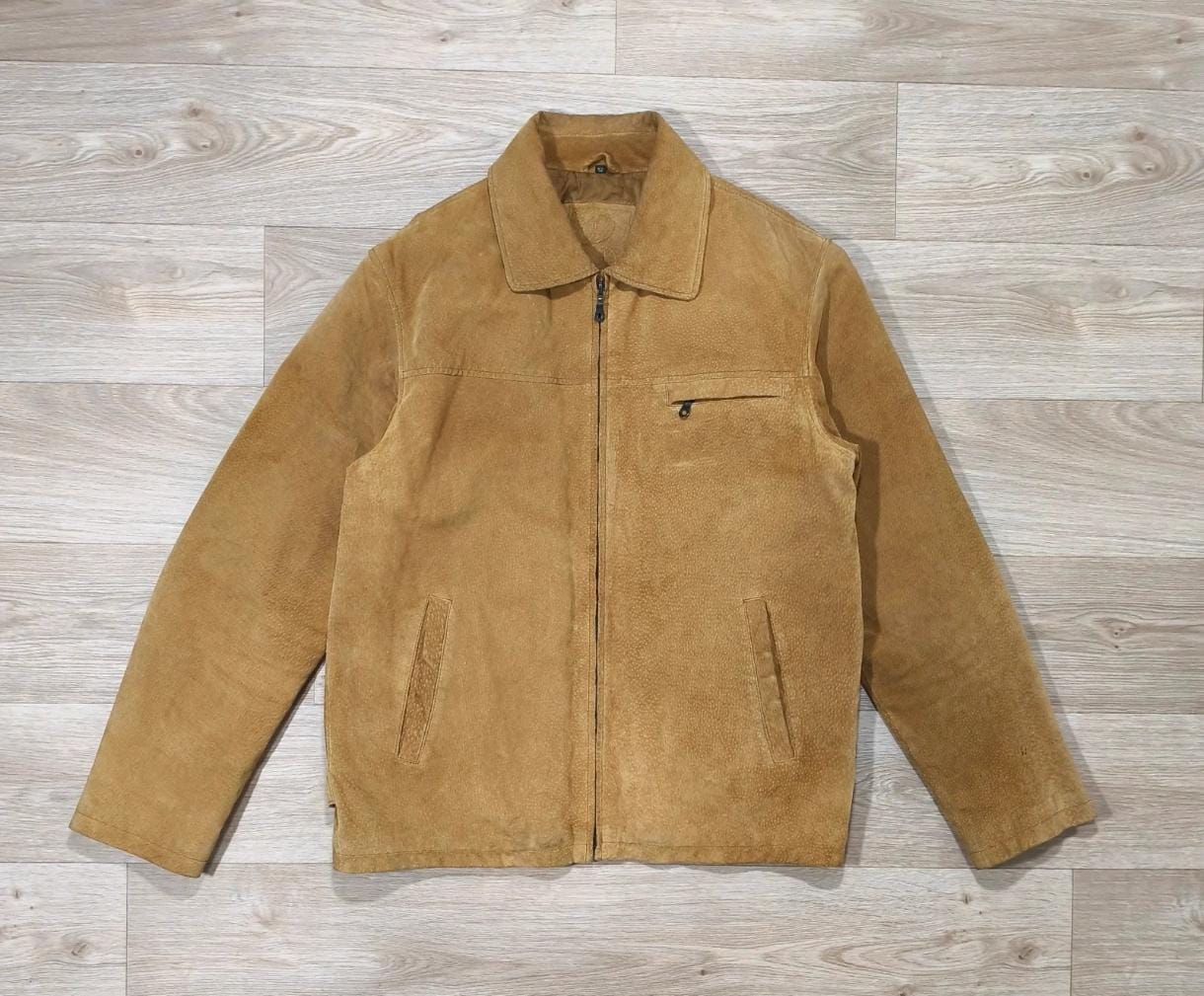 Pigskin Leather Jacket - Etsy