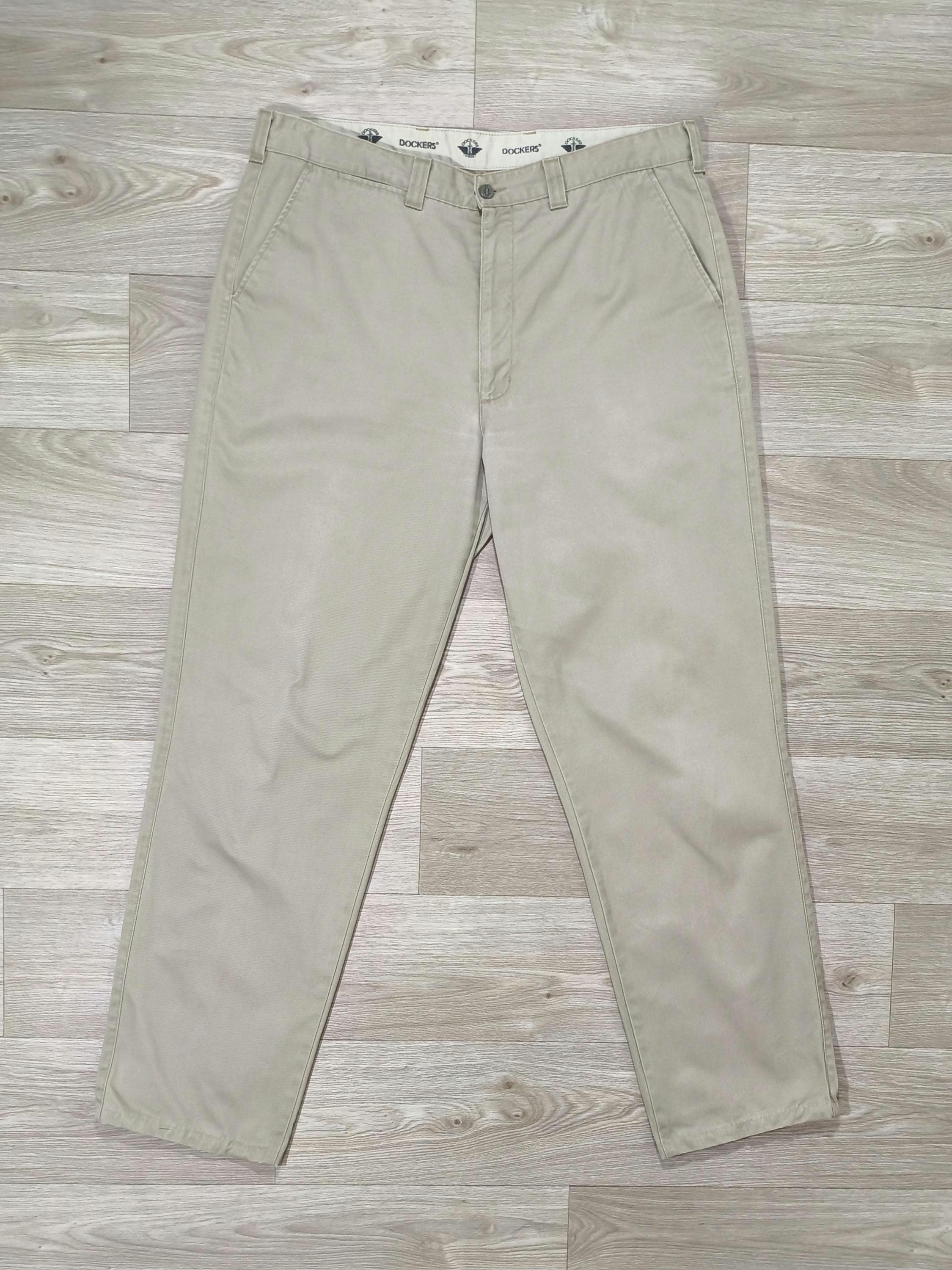 Vintage 90s Y2K Dockers Khaki Chino Pants • Classic Workwear • Old