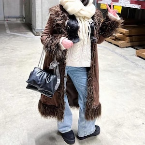 Y2k Long Coat - Etsy