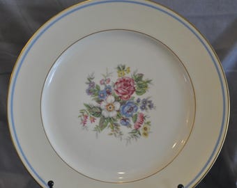 Limoges porcelain plate: by Charles Ahrenfeldt