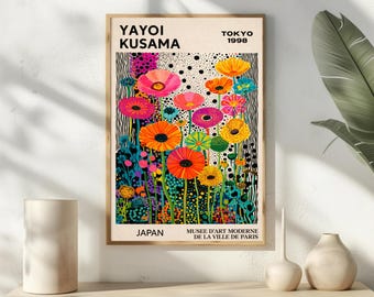 Japanese Rising Sun Wall Art, Black and White Wave Print, Modern