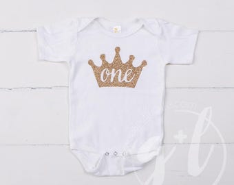Primer cumpleaños para niñas, mono con corona dorada, atuendo para aplastar pastel, primer cumpleaños