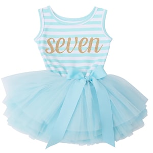 Seventh Birthday Outfit Dress - Etsy