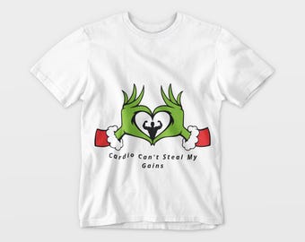 Paquete de PNG y SVG de Love Grinchmas Gym: Fitness Feliz Navidad, descarga digital