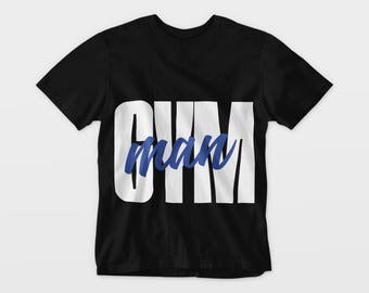 Paquete de imágenes PNG y SVG de Gym Man: Diseño de entrenamiento físico y motivación (descarga digital)