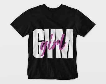 Paquete de imágenes PNG y SVG de "Chica de Gimnasio": Diseño de entrenamiento físico y motivación (descarga digital)