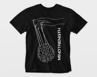 Paquete SVG PNG de Mindtrenght: Diseño de camiseta motivacional, descarga digital