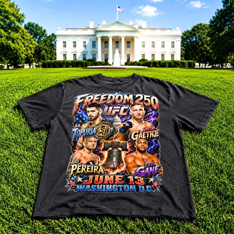 Ufc 250 Lettering Ufc Freedom 250 Fight Poster - Etsy